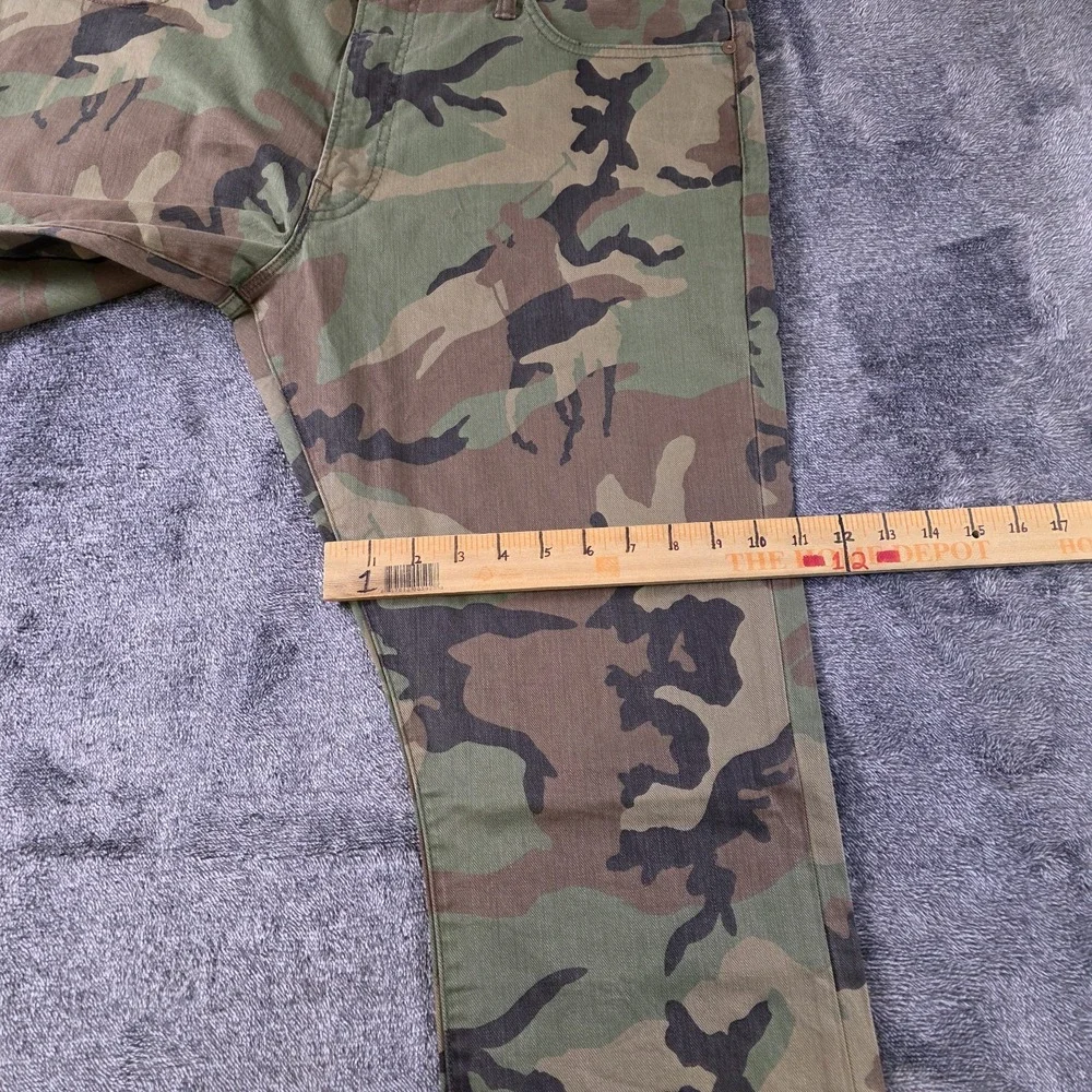Polo Ralph Lauren Sullivan Slim Camo Jeans Mens 40x32 Camouflage Pony Hunting